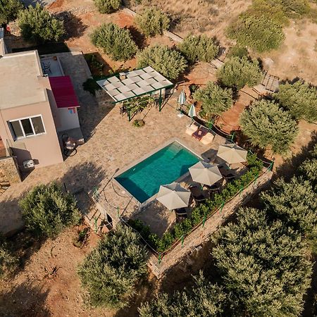 Villa Aktis With Freshwater Pool And Sea View Sissi  Bagian luar foto