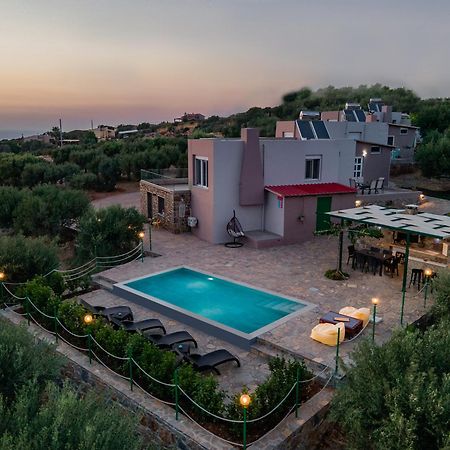 Villa Aktis With Freshwater Pool And Sea View Sissi  Bagian luar foto