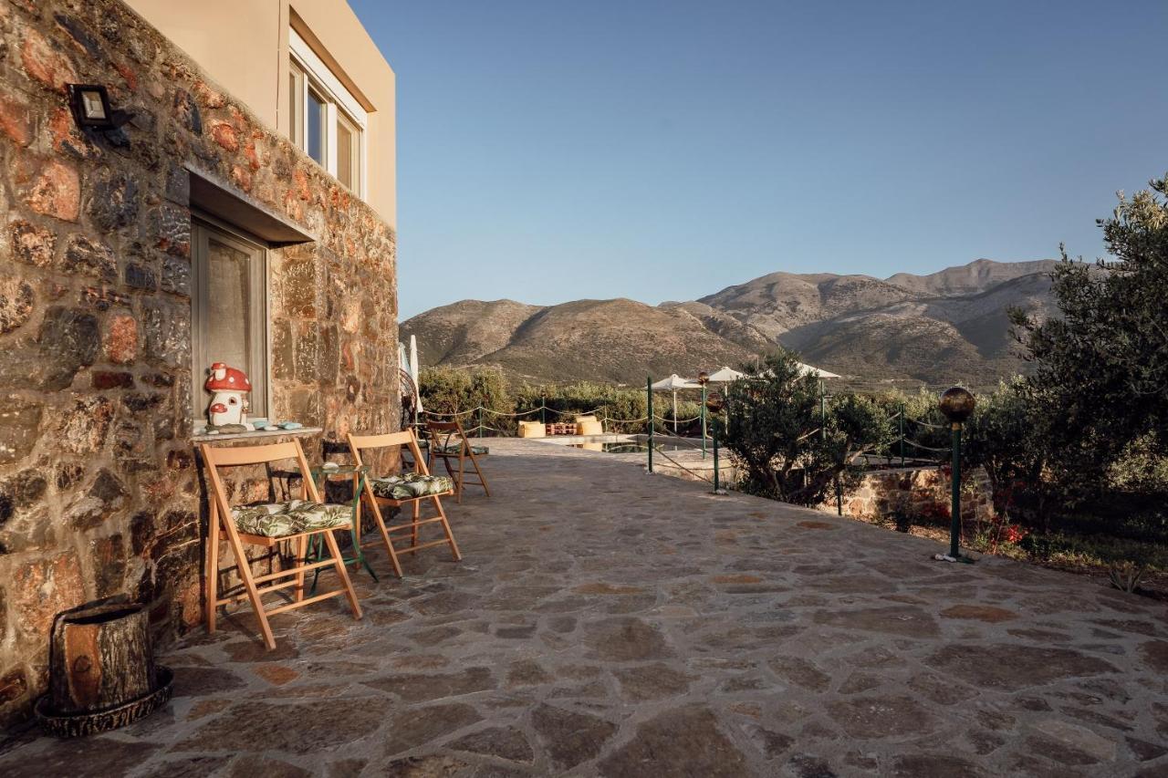 Villa Aktis With Freshwater Pool And Sea View Sissi  Bagian luar foto