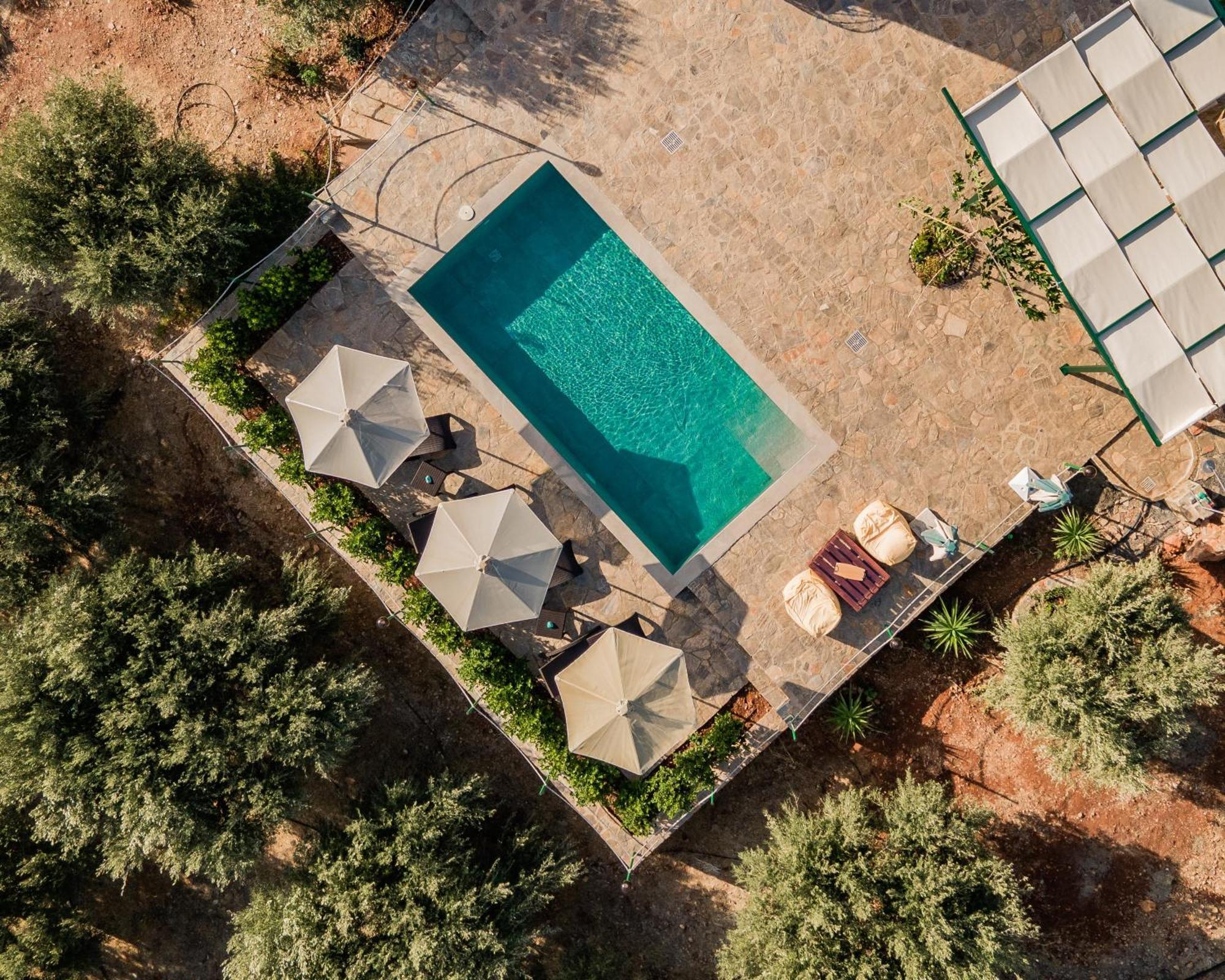 Villa Aktis With Freshwater Pool And Sea View Sissi  Bagian luar foto