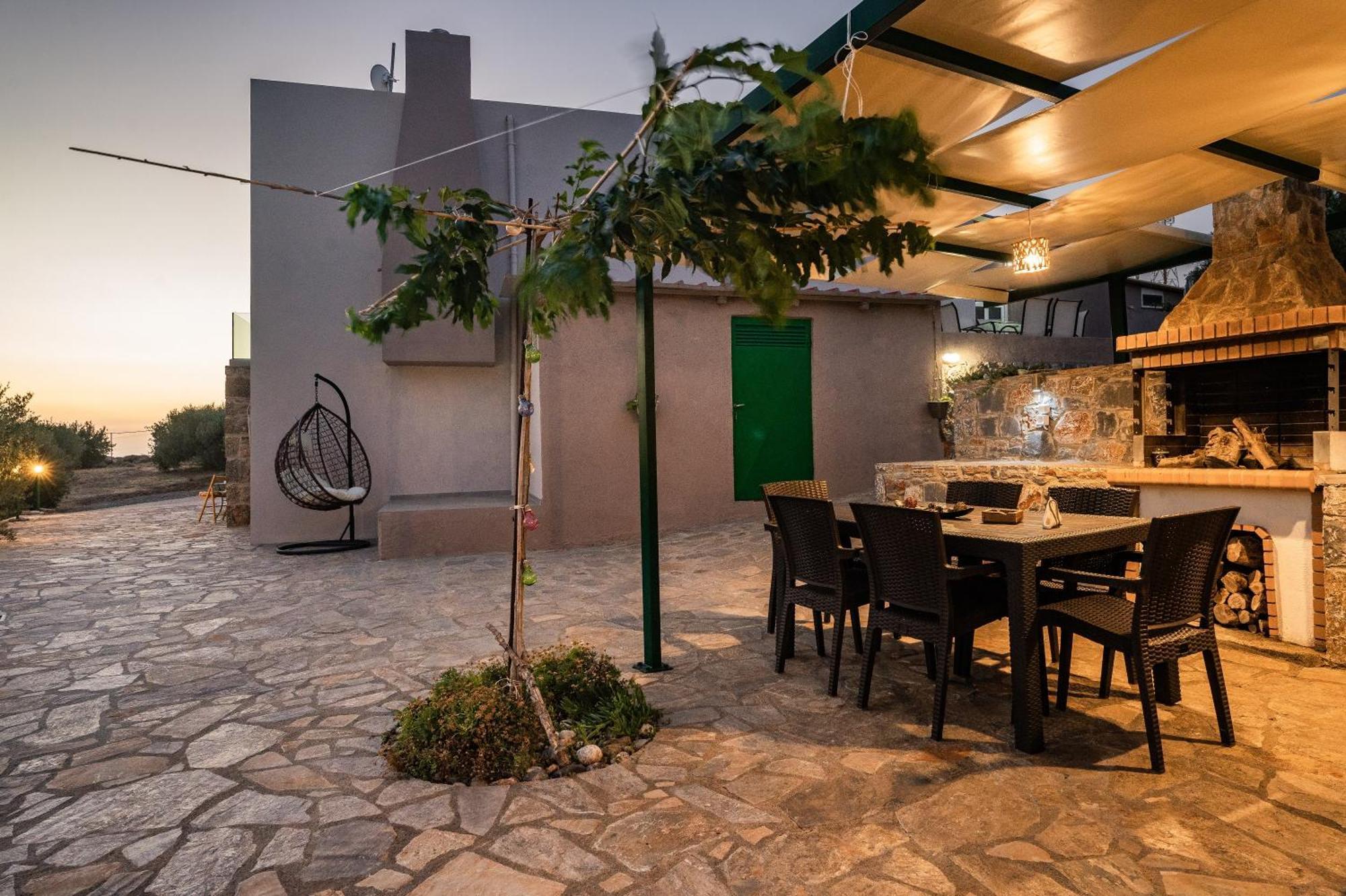 Villa Aktis With Freshwater Pool And Sea View Sissi  Bagian luar foto