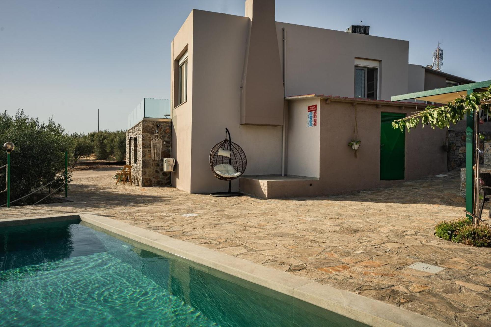 Villa Aktis With Freshwater Pool And Sea View Sissi  Bagian luar foto