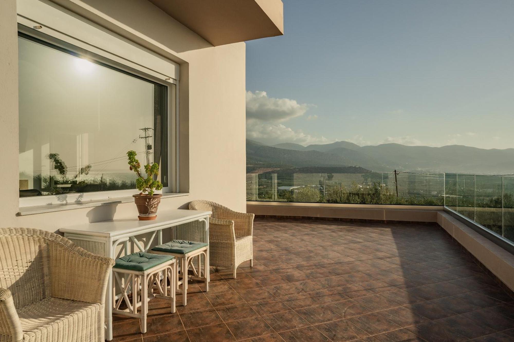 Villa Aktis With Freshwater Pool And Sea View Sissi  Bagian luar foto