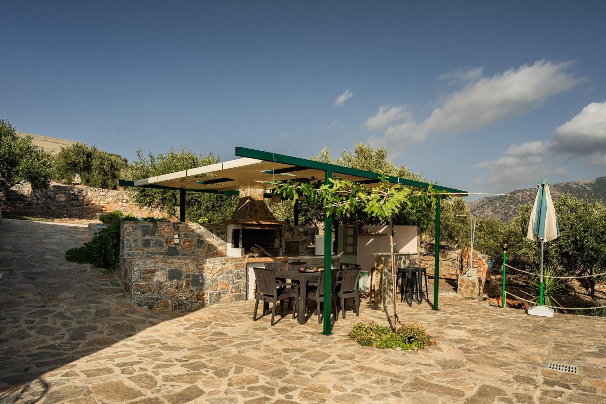 Villa Aktis With Freshwater Pool And Sea View Sissi  Bagian luar foto