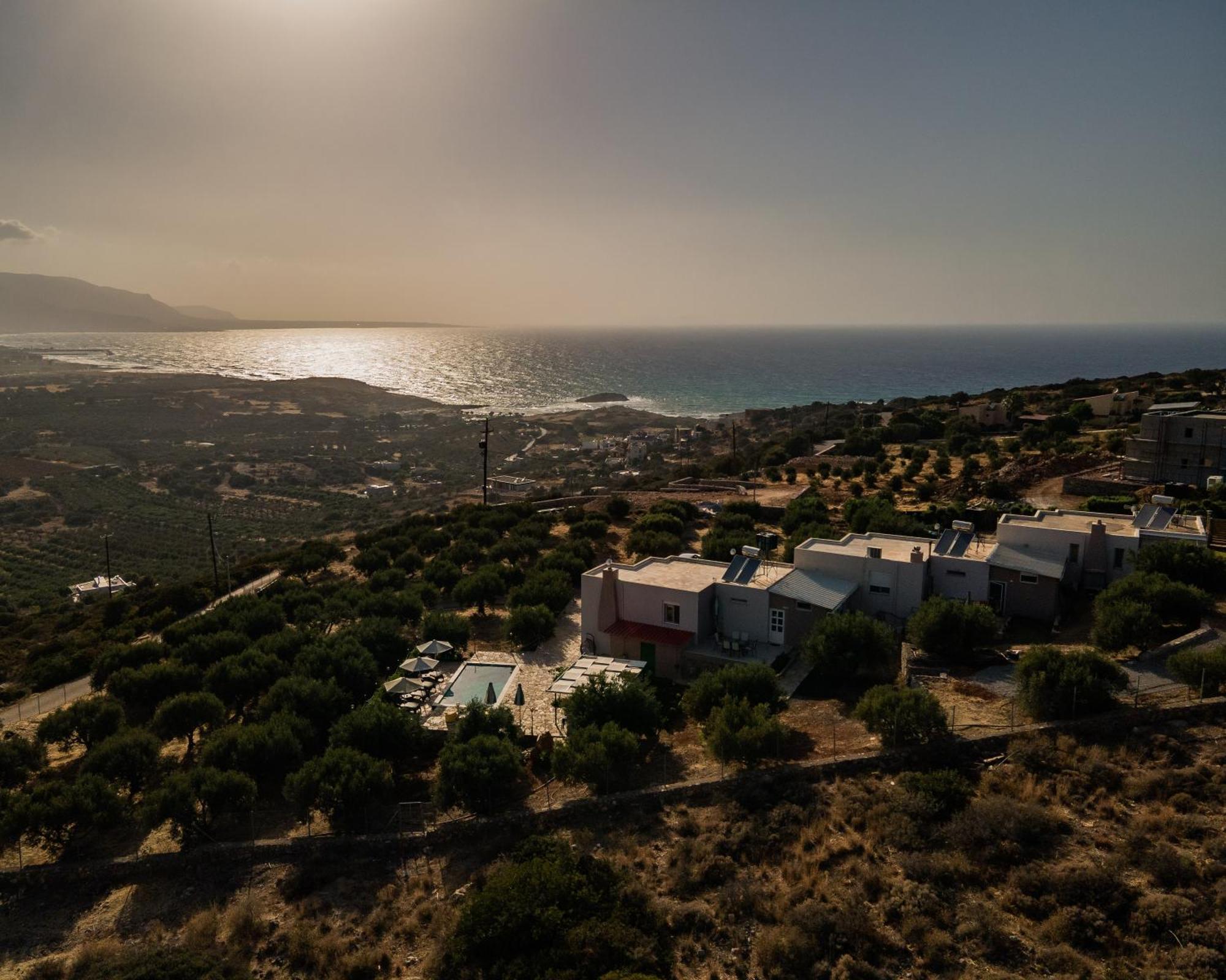 Villa Aktis With Freshwater Pool And Sea View Sissi  Bagian luar foto