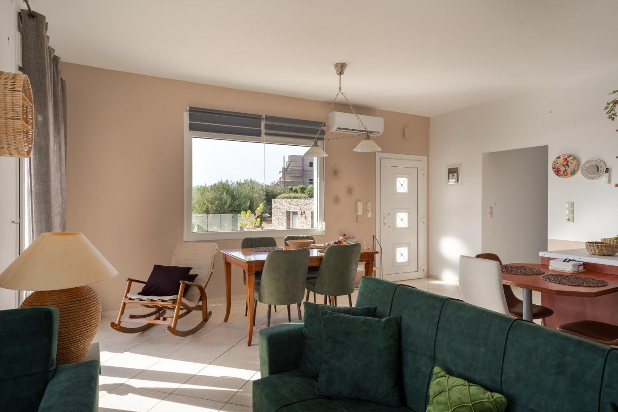 Villa Aktis With Freshwater Pool And Sea View Sissi  Bagian luar foto