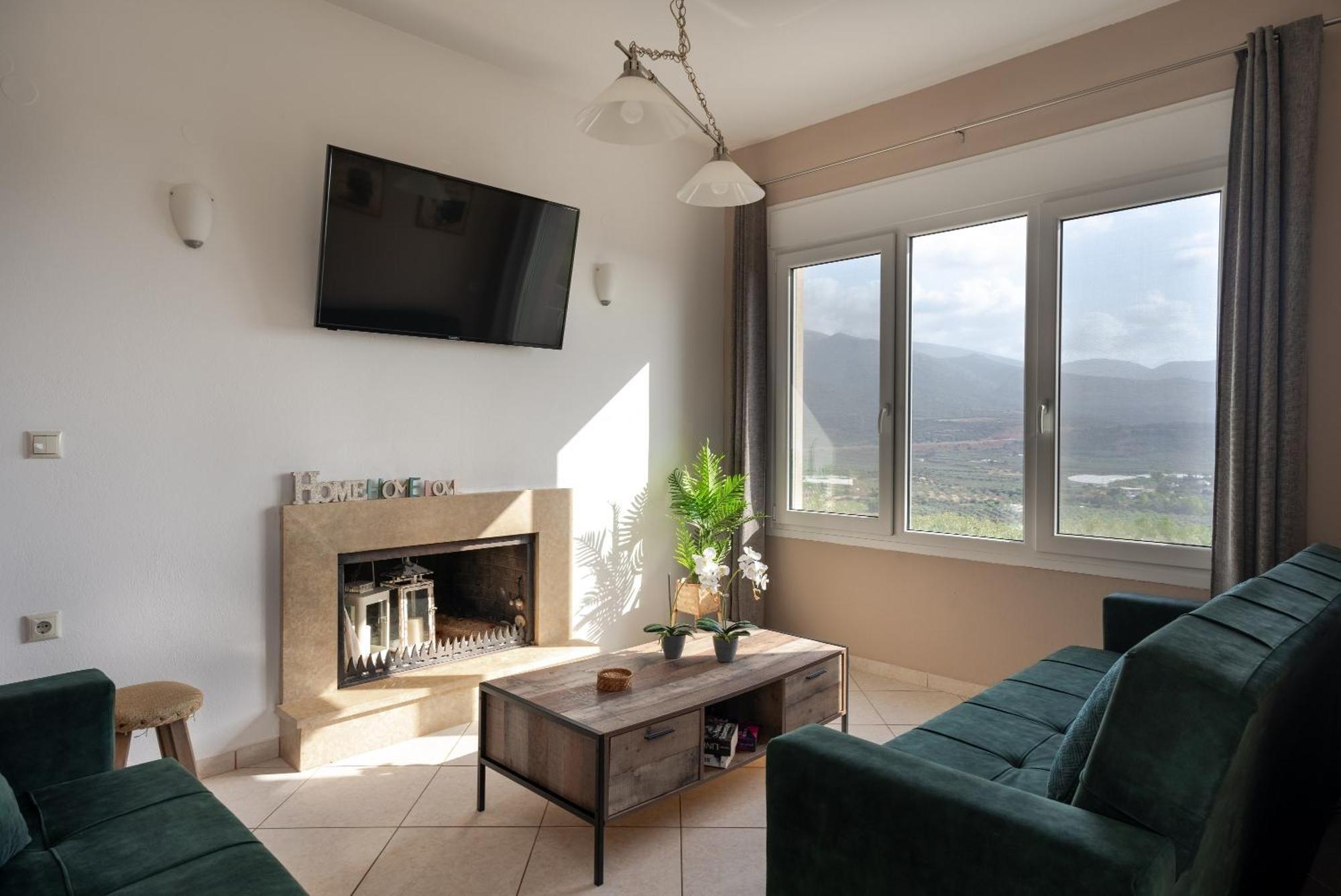Villa Aktis With Freshwater Pool And Sea View Sissi  Bagian luar foto
