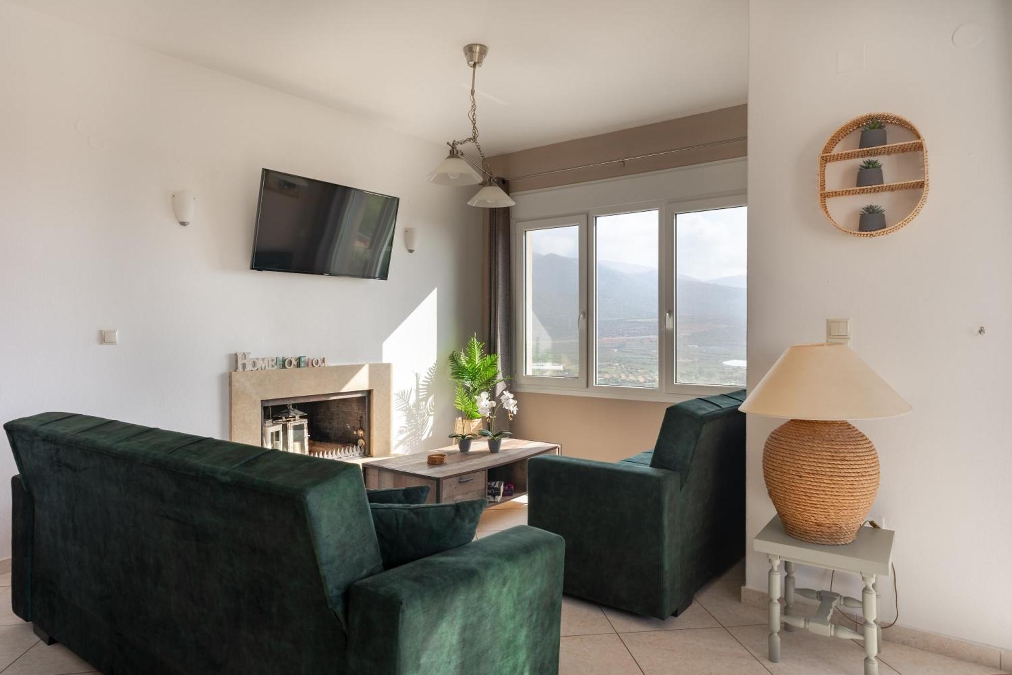 Villa Aktis With Freshwater Pool And Sea View Sissi  Bagian luar foto